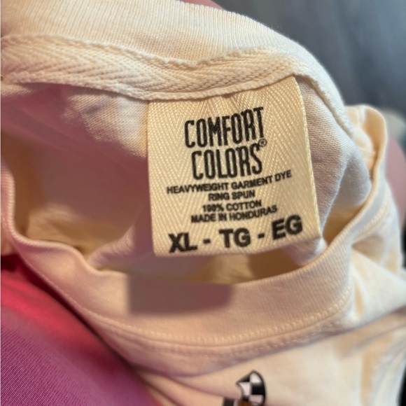 Custom Disneyland Cars Land Small Shop Comfort Colors T Shirt XL Cream - Picture 2 of 2